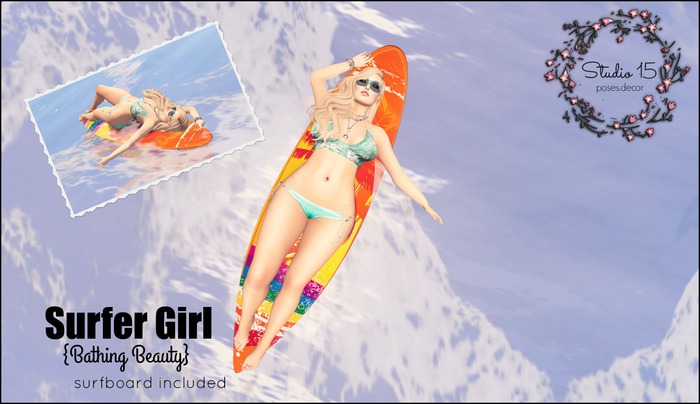 {Studio 15} Surfer Girl - Bathing Beauty