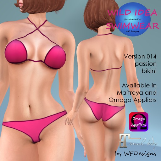 Wild Idea Swimwear for Women--014--passion