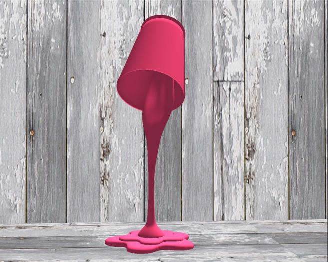 {Q-Essentials} Pink Whoopsy Lamp
