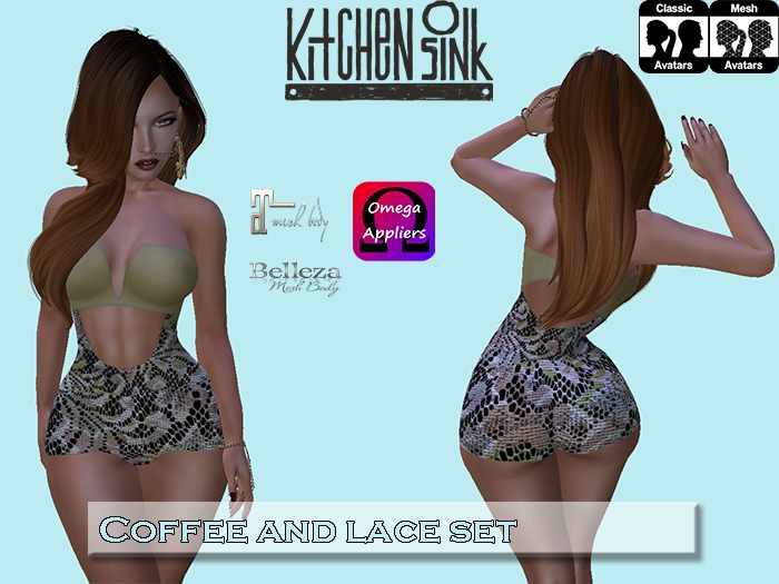 KS Coffee and Lace Set 