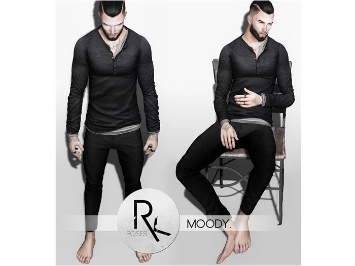 RK Poses. Moody