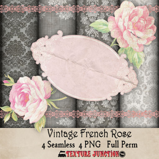~TJ~  Vintage French Rose