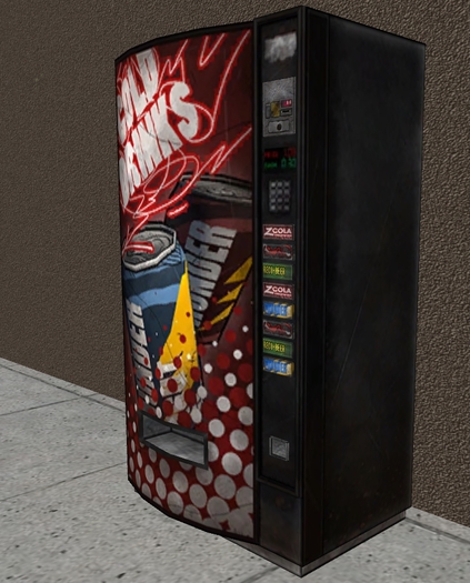 Vending Machine mesh 1 prim