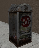 urban trashcan mesh 1prim