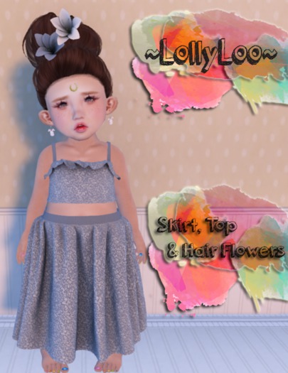 ~LollyLoo~ Blooms Blue