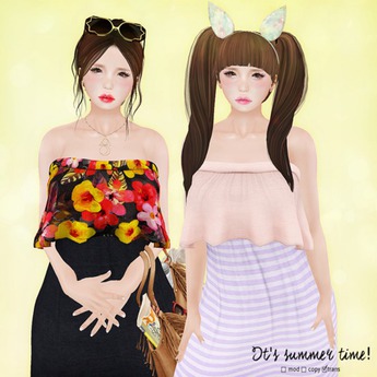 Second Life Marketplace - "mignon." -it's summer time! (xxs) mint