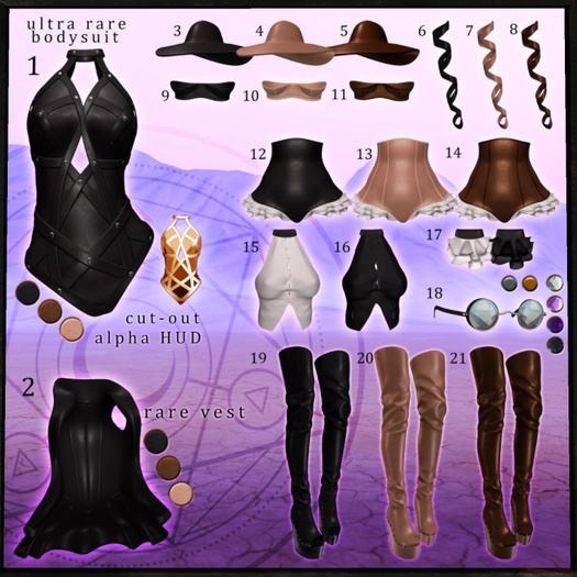 Moon Elixir - Coven - 5 - Hat - Cocoa