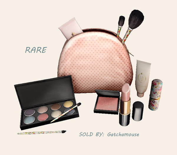 -tb- Vanity - Makeup Bag RARE