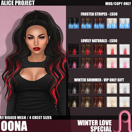 Alice Project - Oona - Frosted Stripes