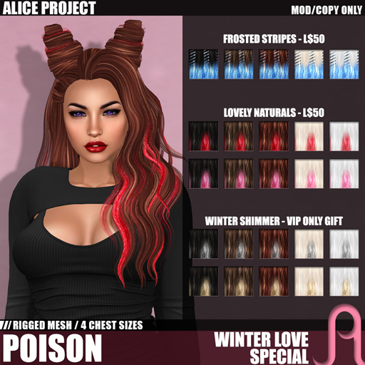 Alice Project - Poison - Frosted Stripes