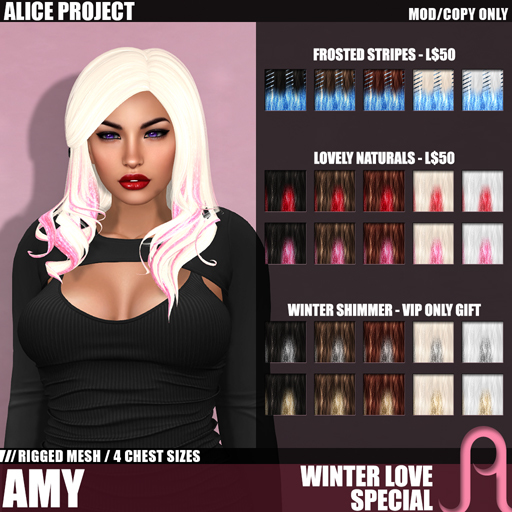 Alice Project - Amy - Frosted Stripes