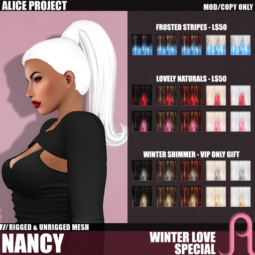 Alice Project - Nancy - Frosted Stripes