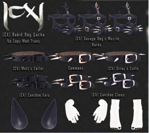 [CX] Stray's Cuffs (Silver)