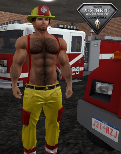 XK Sexy Fireman Yellow