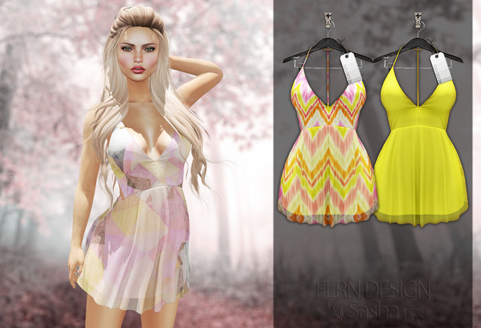 [FLRN] Sasha Dress Lemon