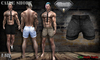 B bos caine shorts jeans black