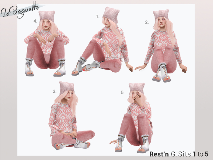 [La Baguette] Rest'n G.Sits 1 to 5