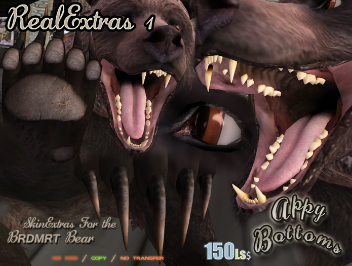 ~::AppyBottoms::~ BRDMRTBear ~ RealExtras
