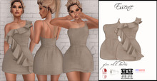 :ESSENCE:PAULINA DRESS'nude classic