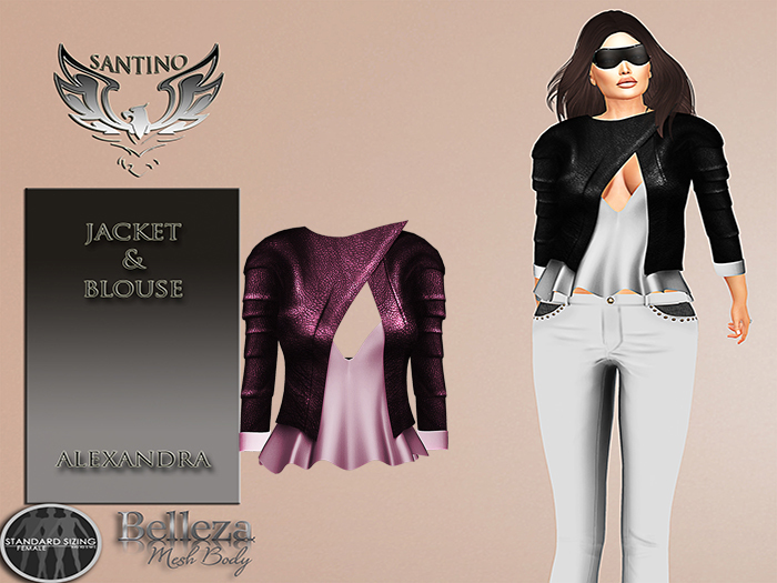 Santino Design-Jacket&Blouse-Pink