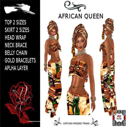 Africian Queen (MESH) 