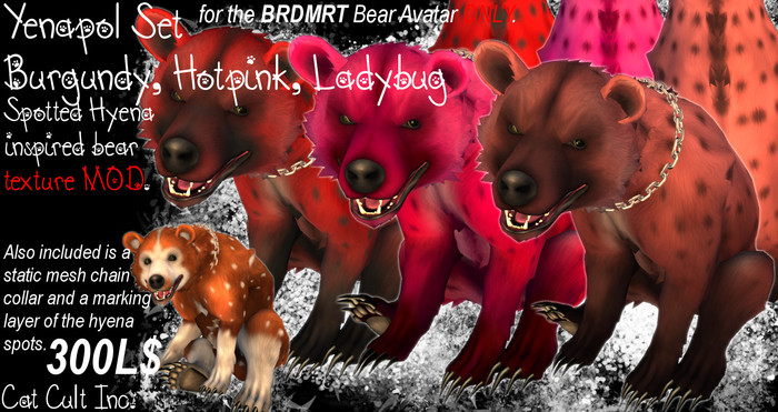 Cat Cult Inc. Yenapol Reds Bear MOD (Boxed)