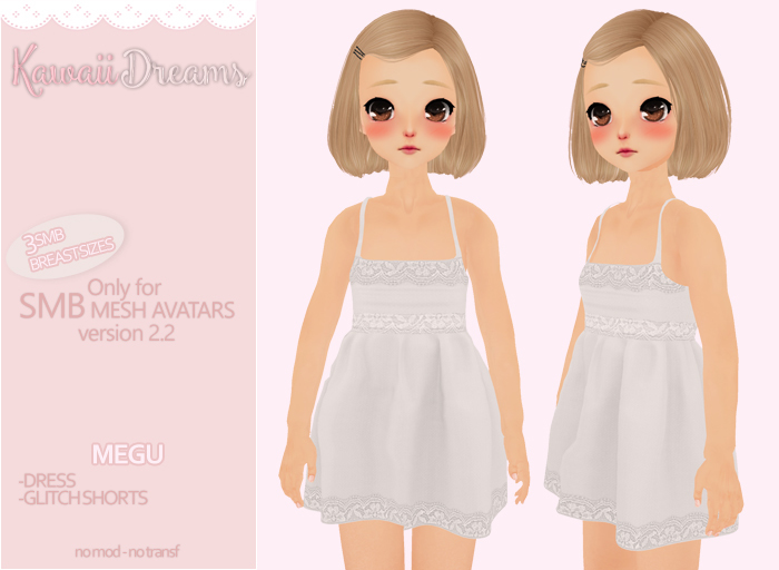 *KD* SMB Megu - white