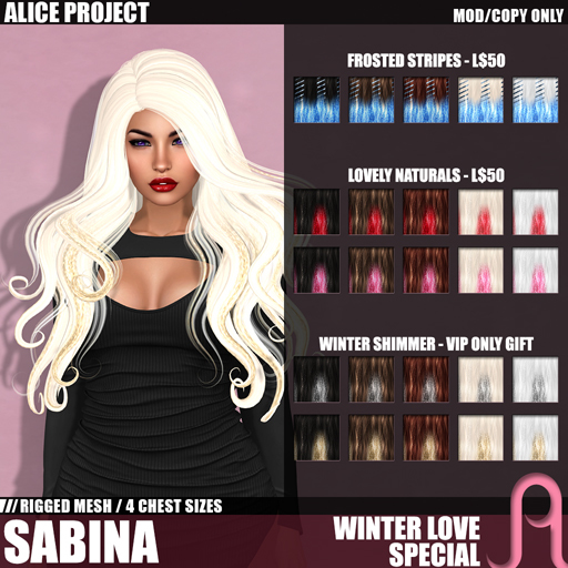 Alice Project - Sabina - Frosted Stripes
