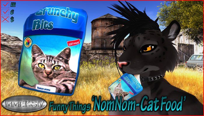 IMMERSIV -FunnyThings 'NomNom CatFood'-