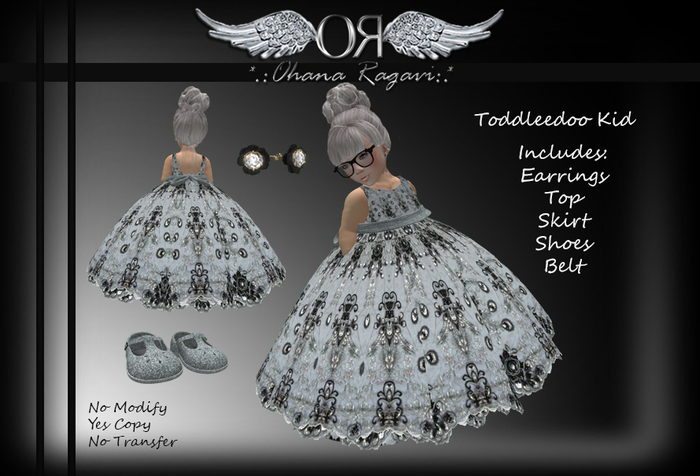 *.:OR:.* Princess Black Flower (Kid)