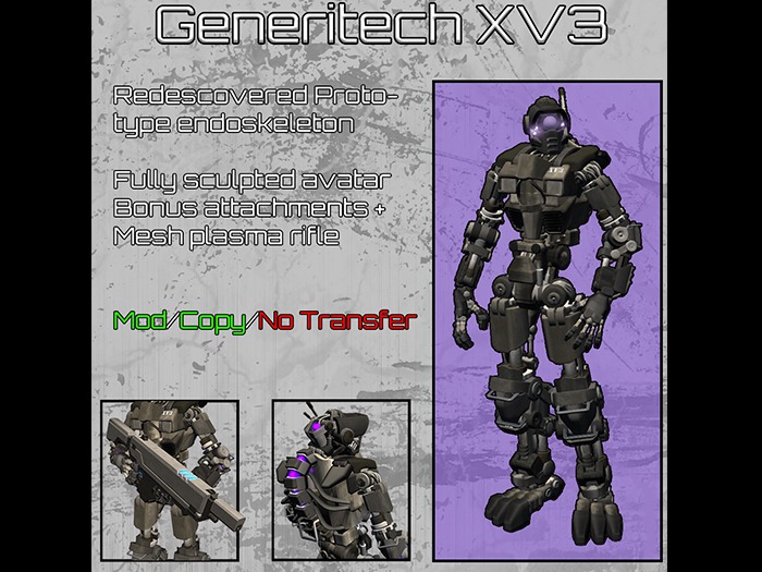 Generitech XV-3 Avatar *price drop*