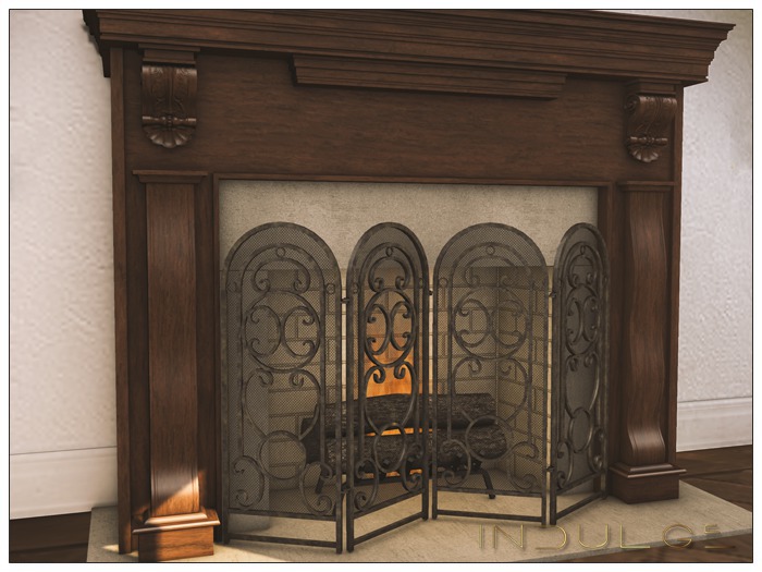 INDULGE Traditional Fireplace