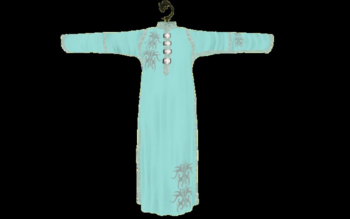 Arabic Thobe-Men's Galabya BLCAK  Sky