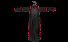 Arabic Thobe-Men's Galabya BLCAK & RED