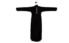 Thobe Men's Galabya - Arabic writing  Black