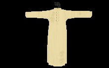 Degleh Thobe Men for marriage -Yellow Beige