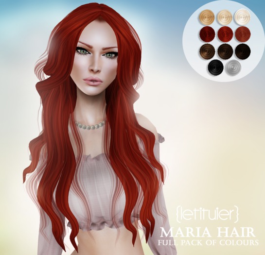 {Letituier} Maria Hair - Fatpack