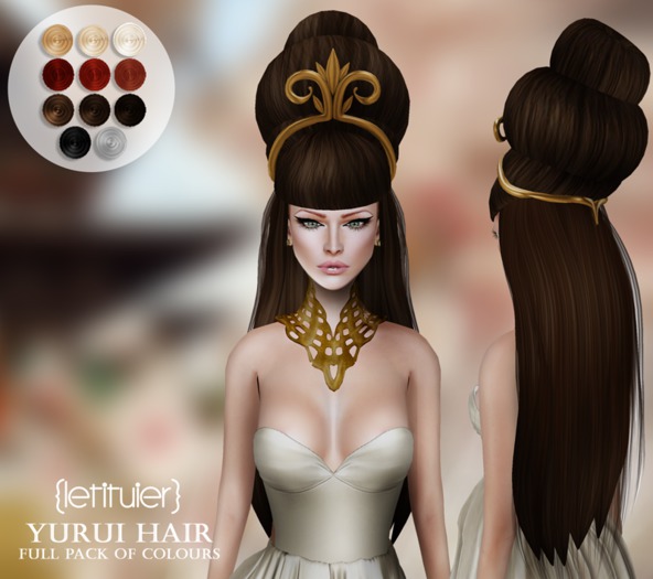 {Letituier} Yurui Hair - Fatpack