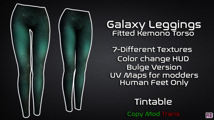 [RB] Galaxy Leggings (Fitted Kemono Torso) (Box)