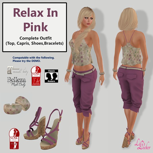 Relax in Pink - Complete Outfit