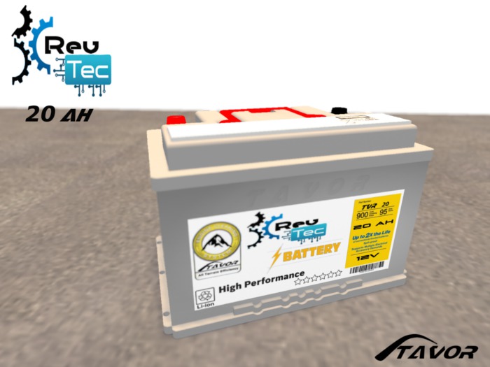 [RevTec] Battery 12v20AH