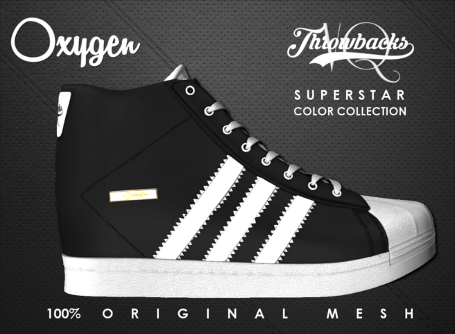 OXYGEN SUPERSTAR BLACK (Add Me to Unpack)