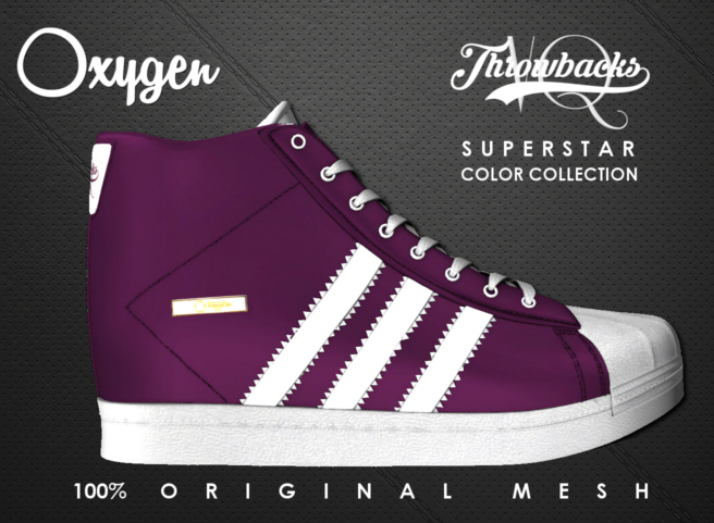 OXYGEN SUPERSTAR PURPLE (Add Me to Unpack)