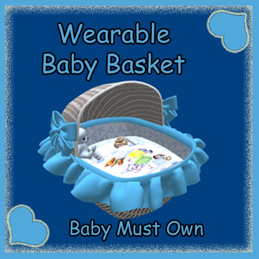 AB Designs Baby Basket Wearable Blue (Boxed)