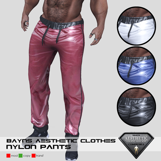 [BAYNS] Nylon Pants - 4 colors