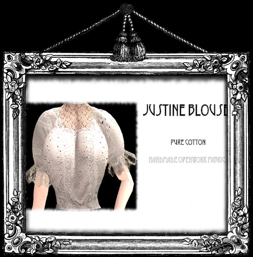Justine blouse boxed