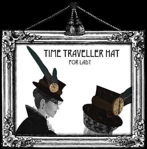 Time traveller hat for lady - The Bridge House Boutique Special Offer
