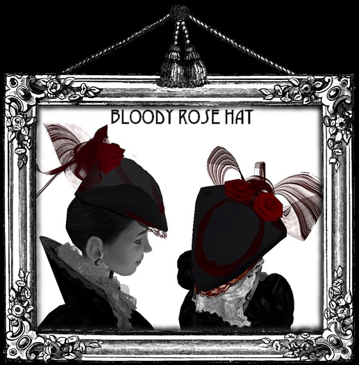 Bloody Rose hat boxed