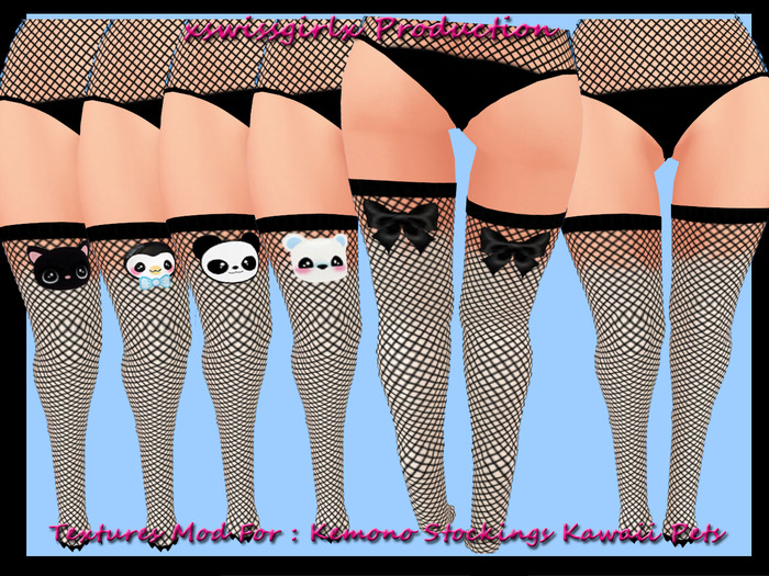 Textures Mod For : Kemono Stockings Kawaii Pets