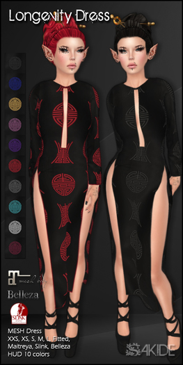 [ SAKIDE ] Longevity Dress DEMO